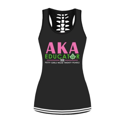 Alpha Kappa Alpha Educator 1908 Tank-Top And Legging