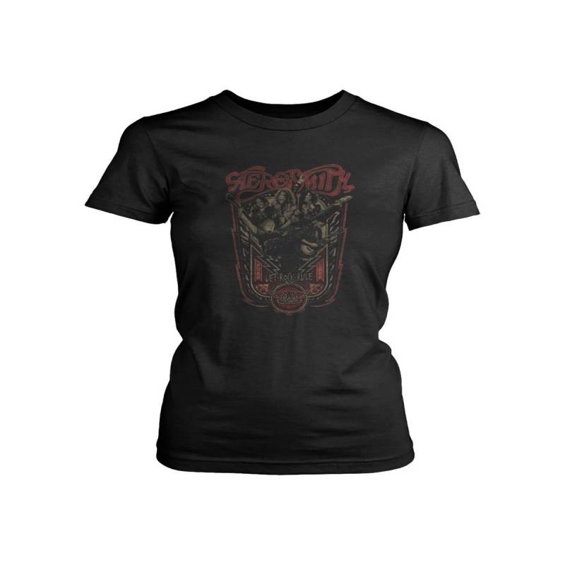 Aerosmith Let Rock Rule Tour Women’s T-Shirt