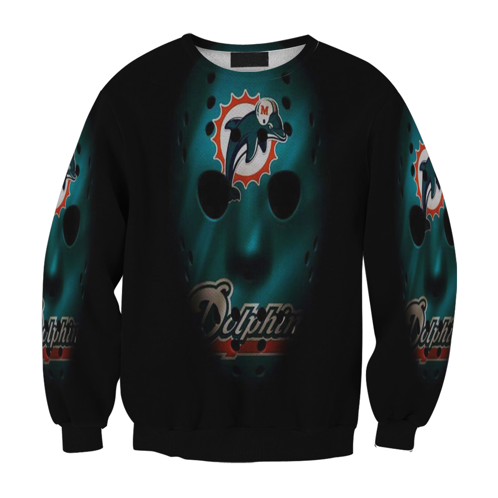 Miami Dolphins Art 1 Gift For Fan 3D Full Printing Sweatshirt