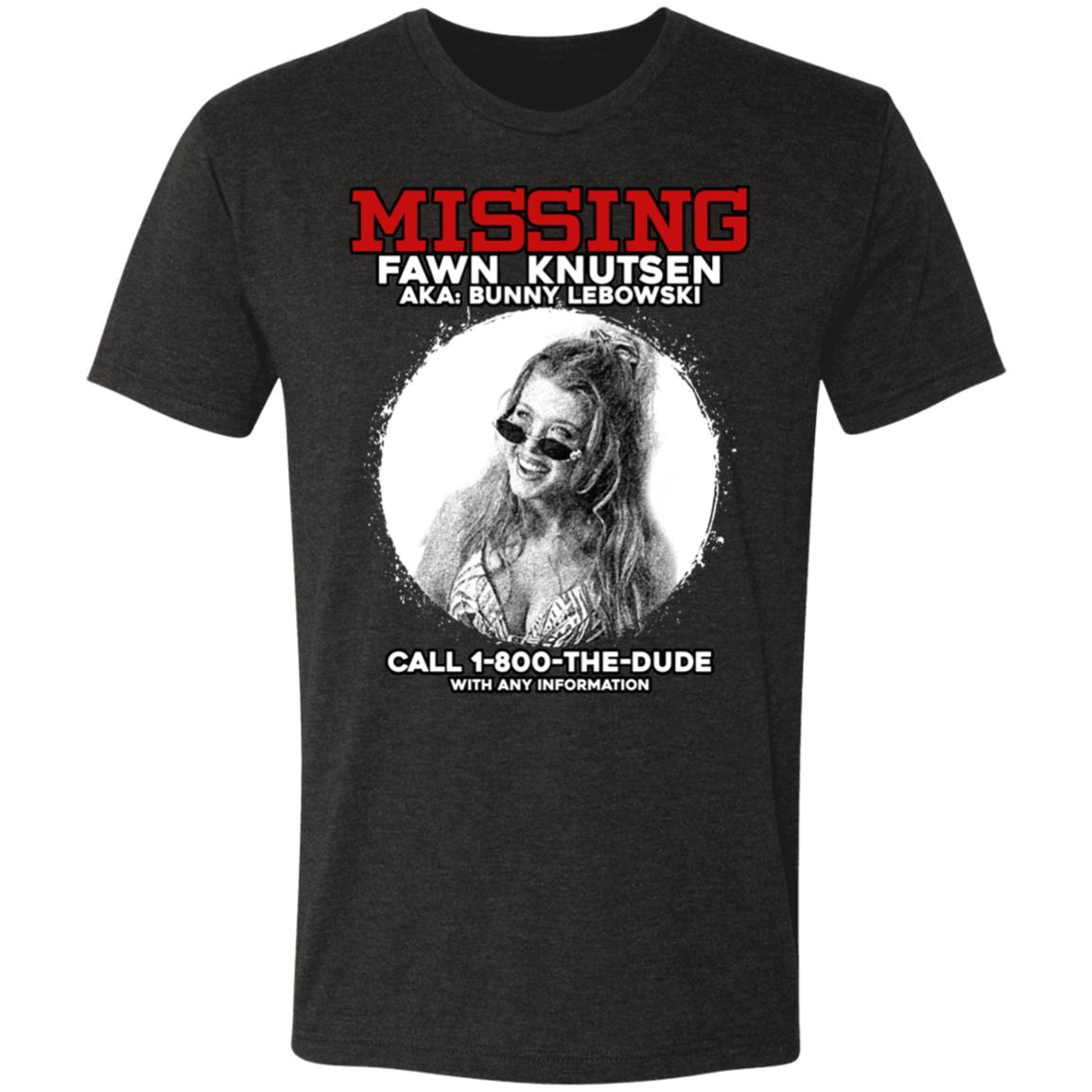 Bunny Missing Person Premium Triblend Tee