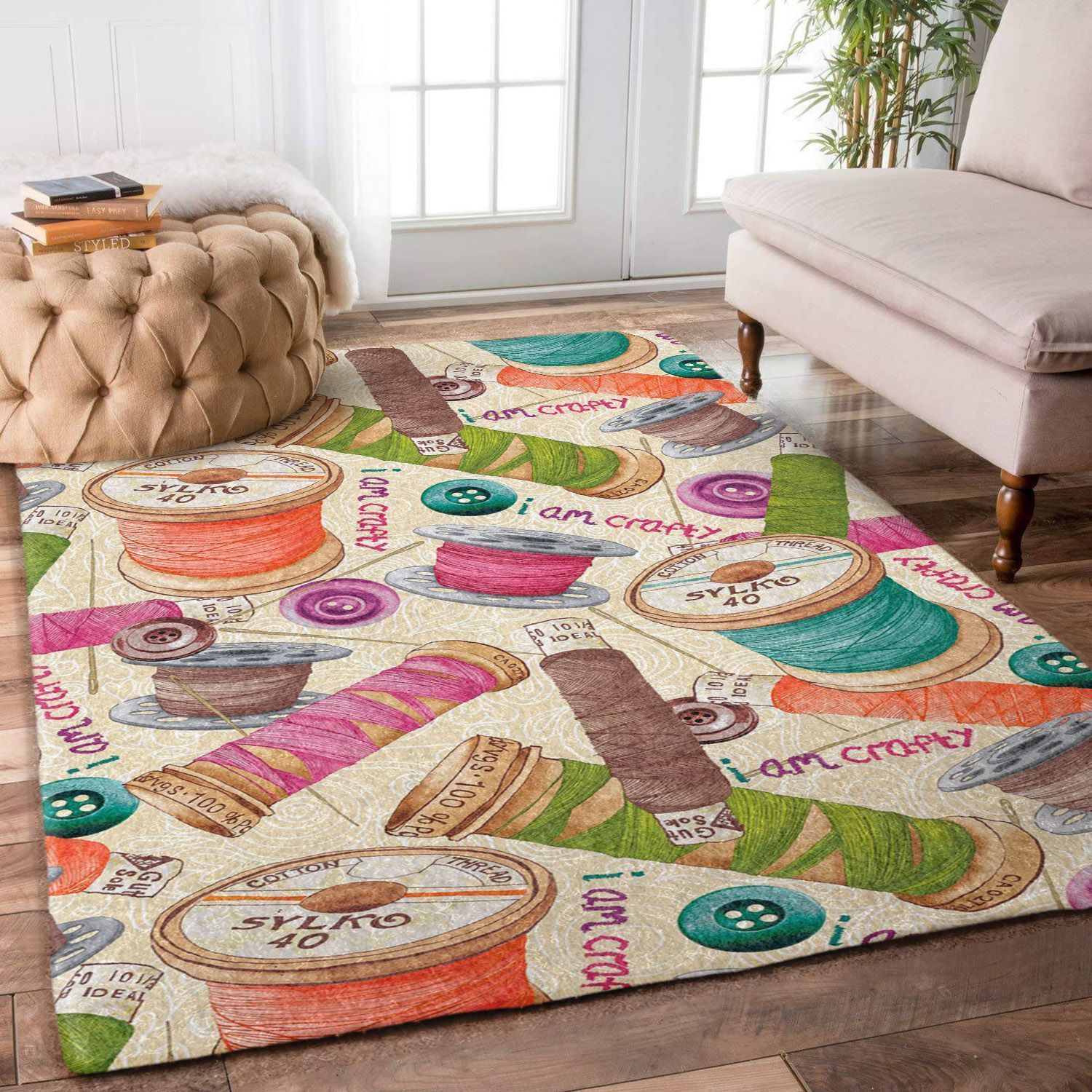 Sewing Area Rug