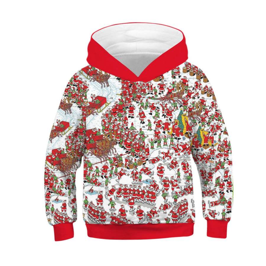 New Kids Christmas snowman 3D Hoodie Unisex Sweatshirt