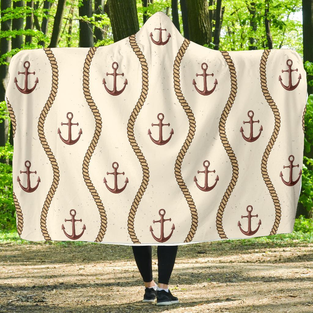 Anchor Classic Hooded Blanket