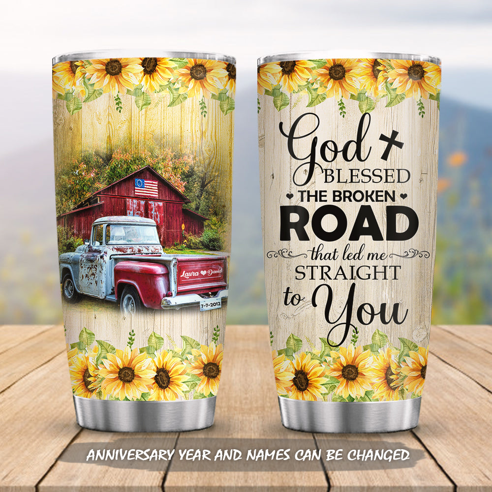 Personalized Couple Memory Acaa2105003Z Stainless Steel Tumbler