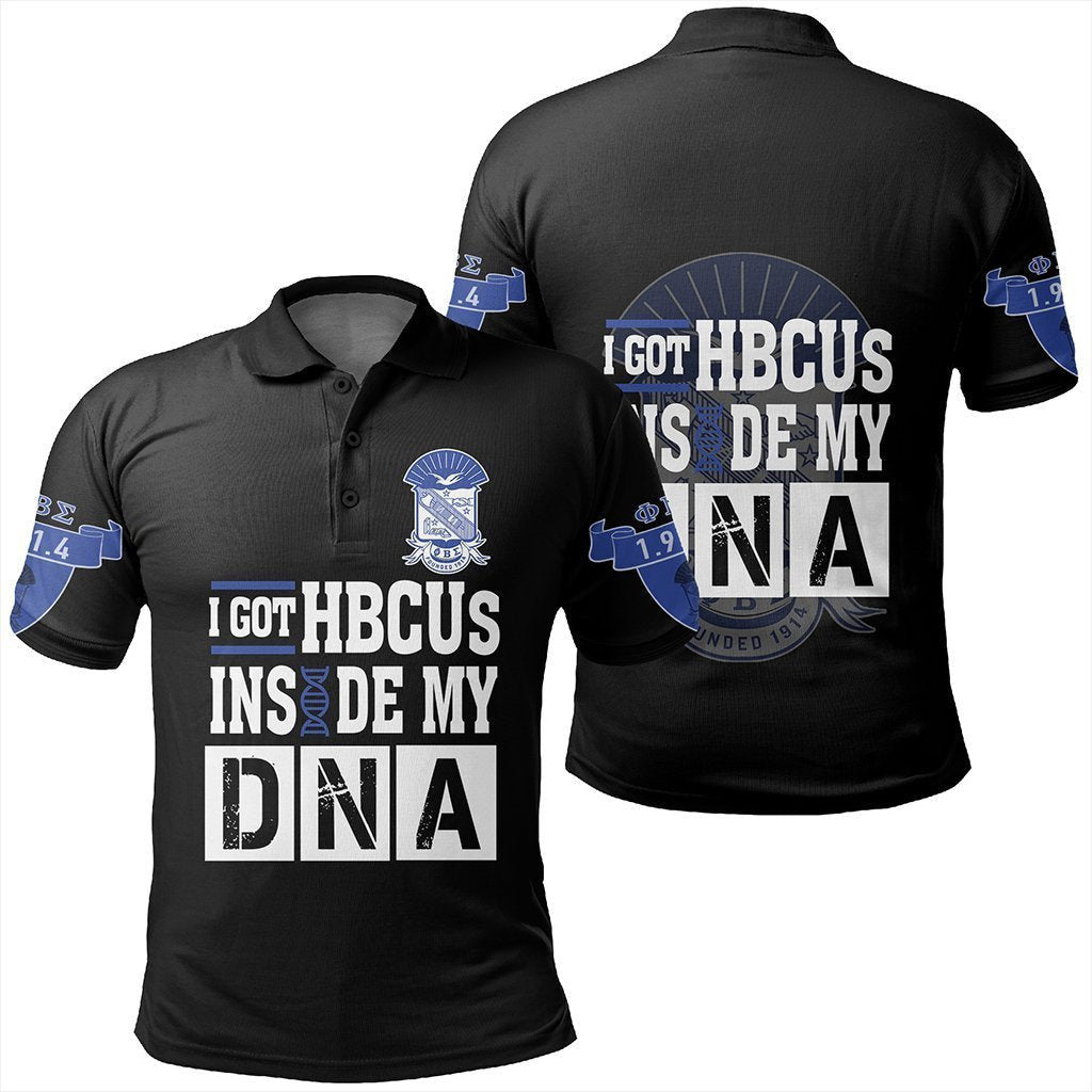 Fraternity Polo – Phi Beta Sigma Hbcu Dna Polo Shirt