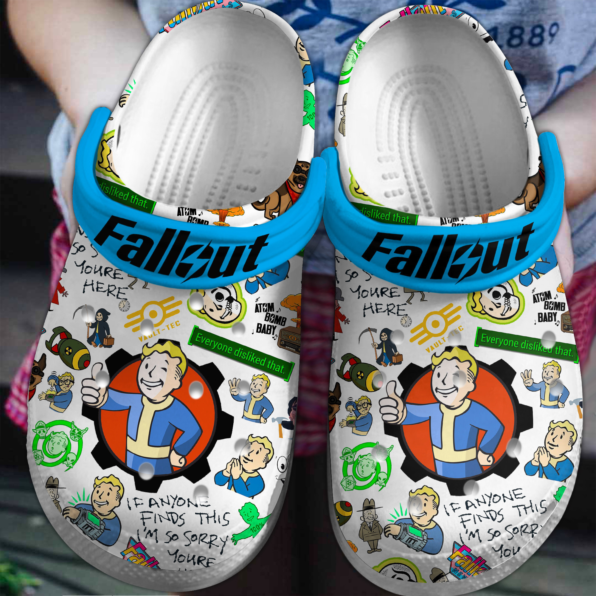 Fallout Crocss Clogs For Men Women And Kid Nvirtyly