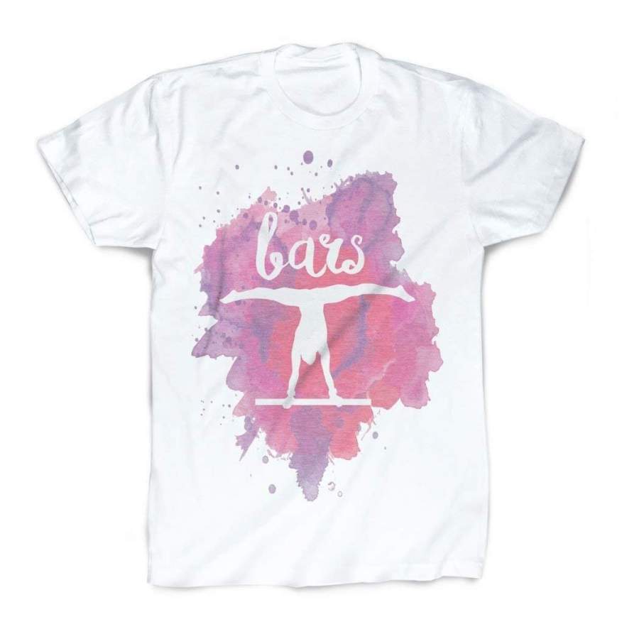 Bars T-Shirt | Vintage Faded Gymnastics T-Shirt by