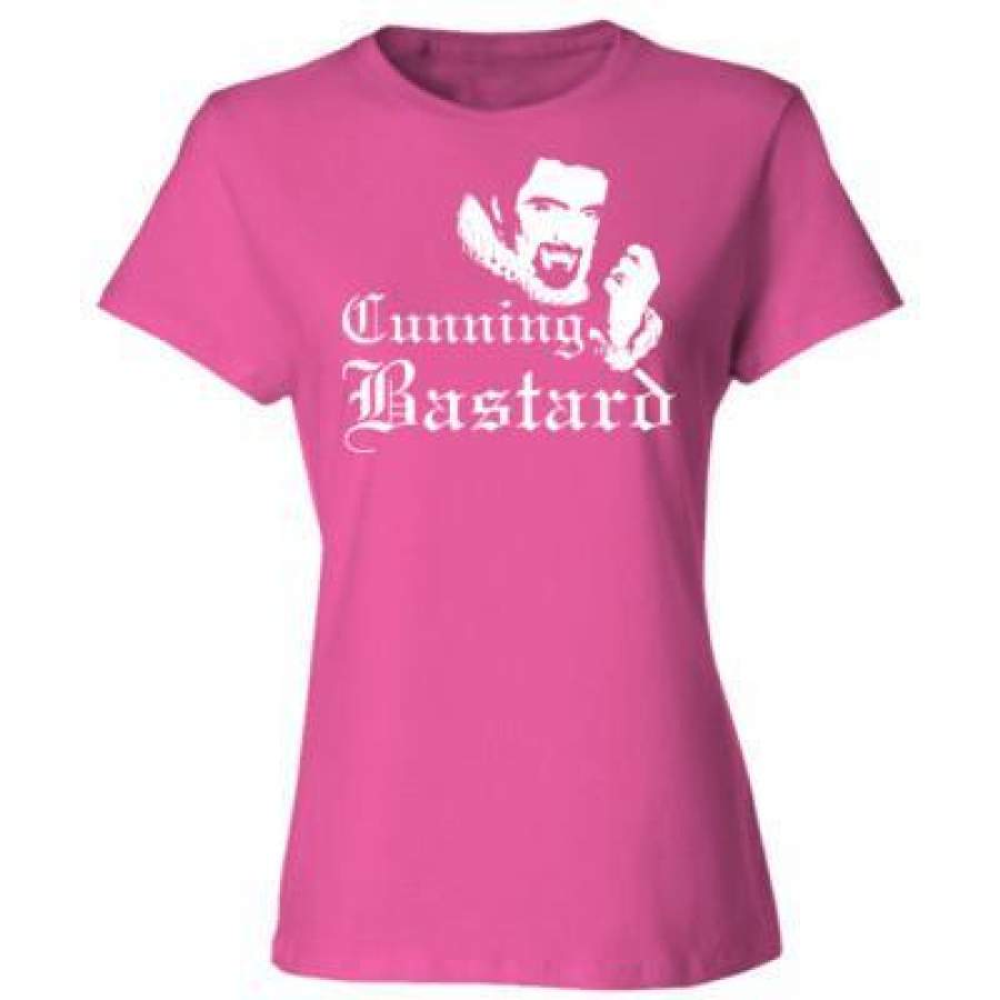 AGR Blackadder Cunning Bastard – Ladies’ Cotton T-Shirt