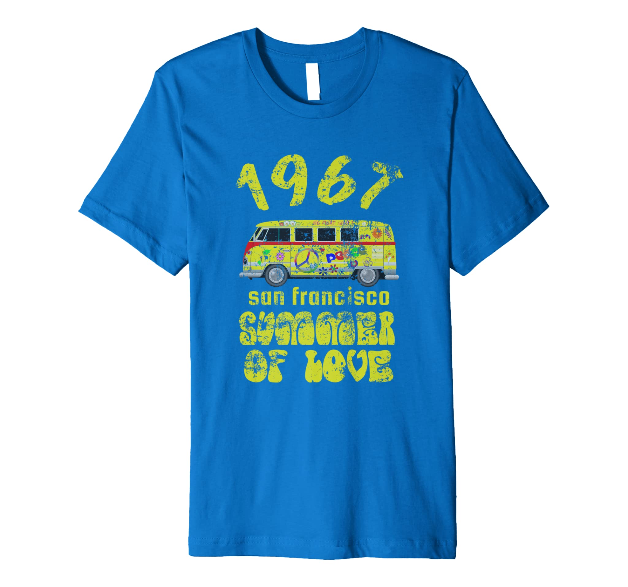 1967 San Francisco Summer of Love Vintage Retro T-Shirt