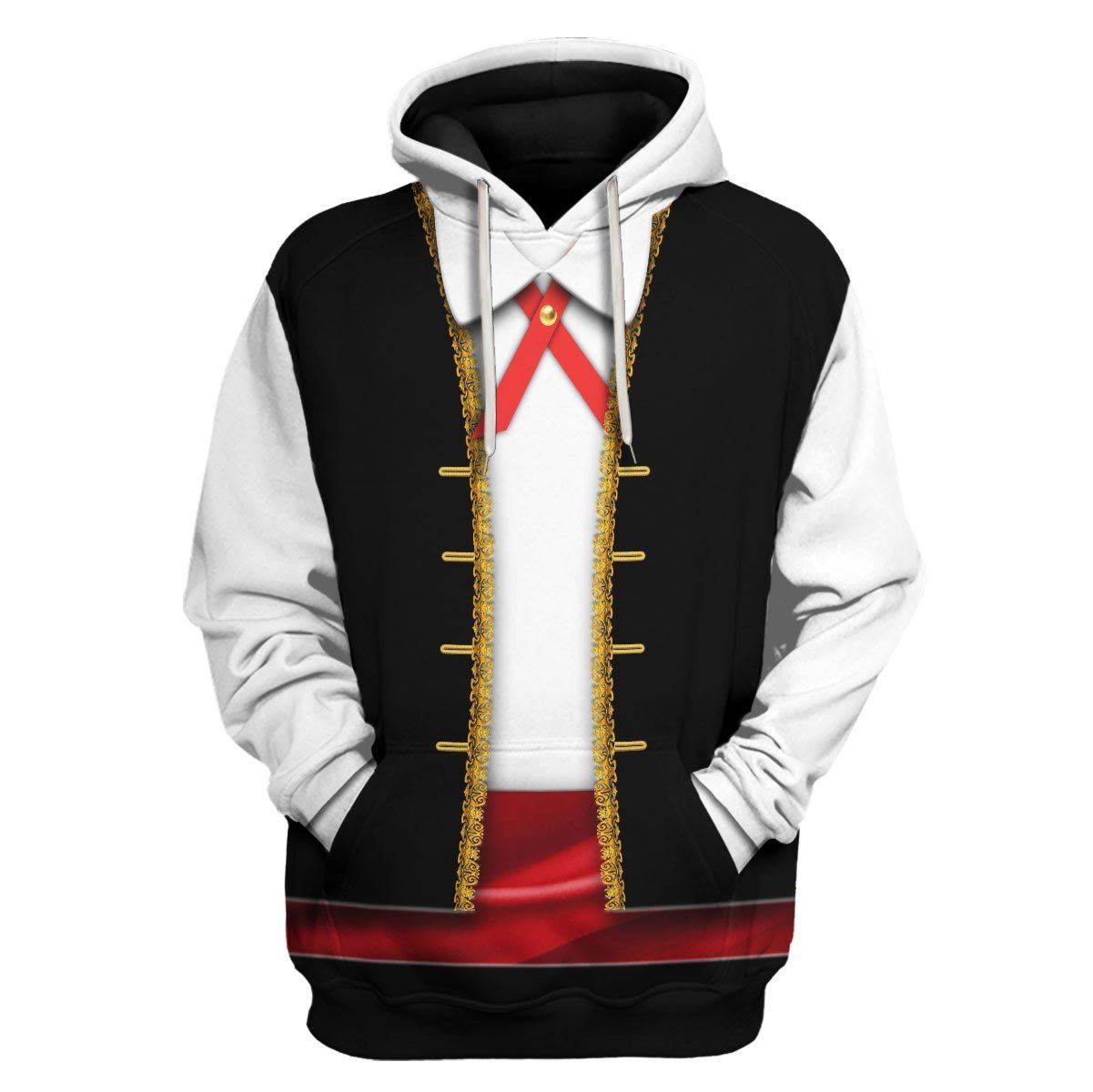 Tracksuit Hoodies Pullover Sweatshirt Italian Traditional Costume 3D Apparel