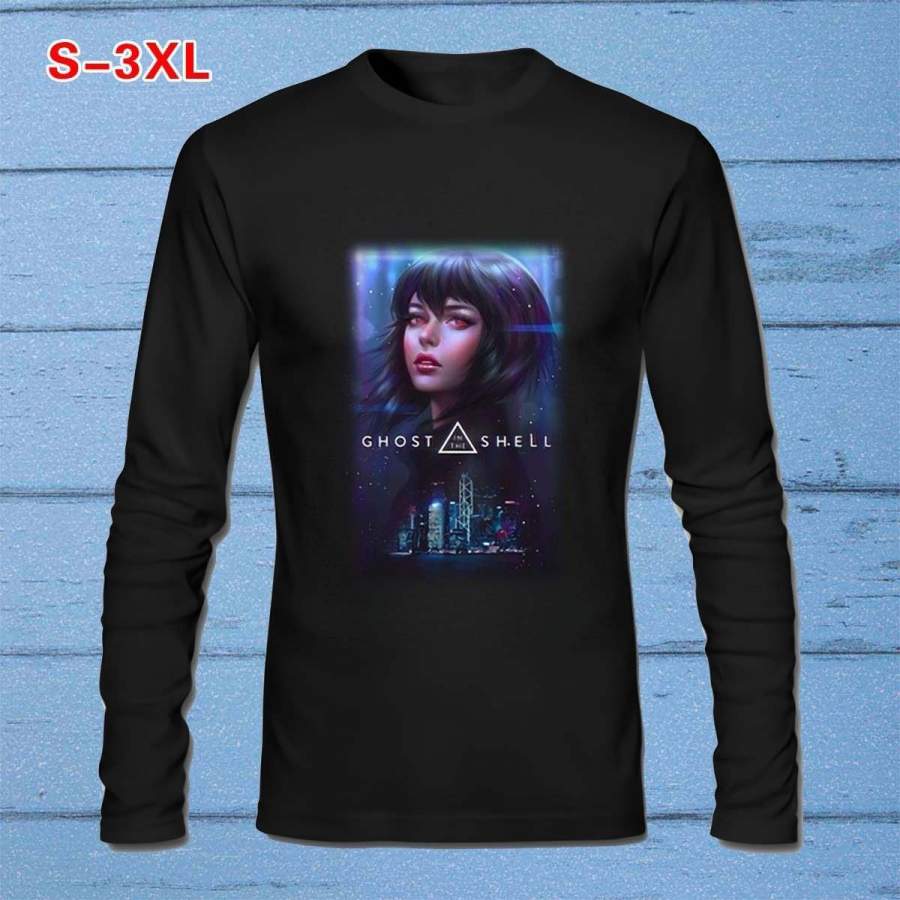 New Ghost In The Shell Long Sleeve Men’s T-Shirt