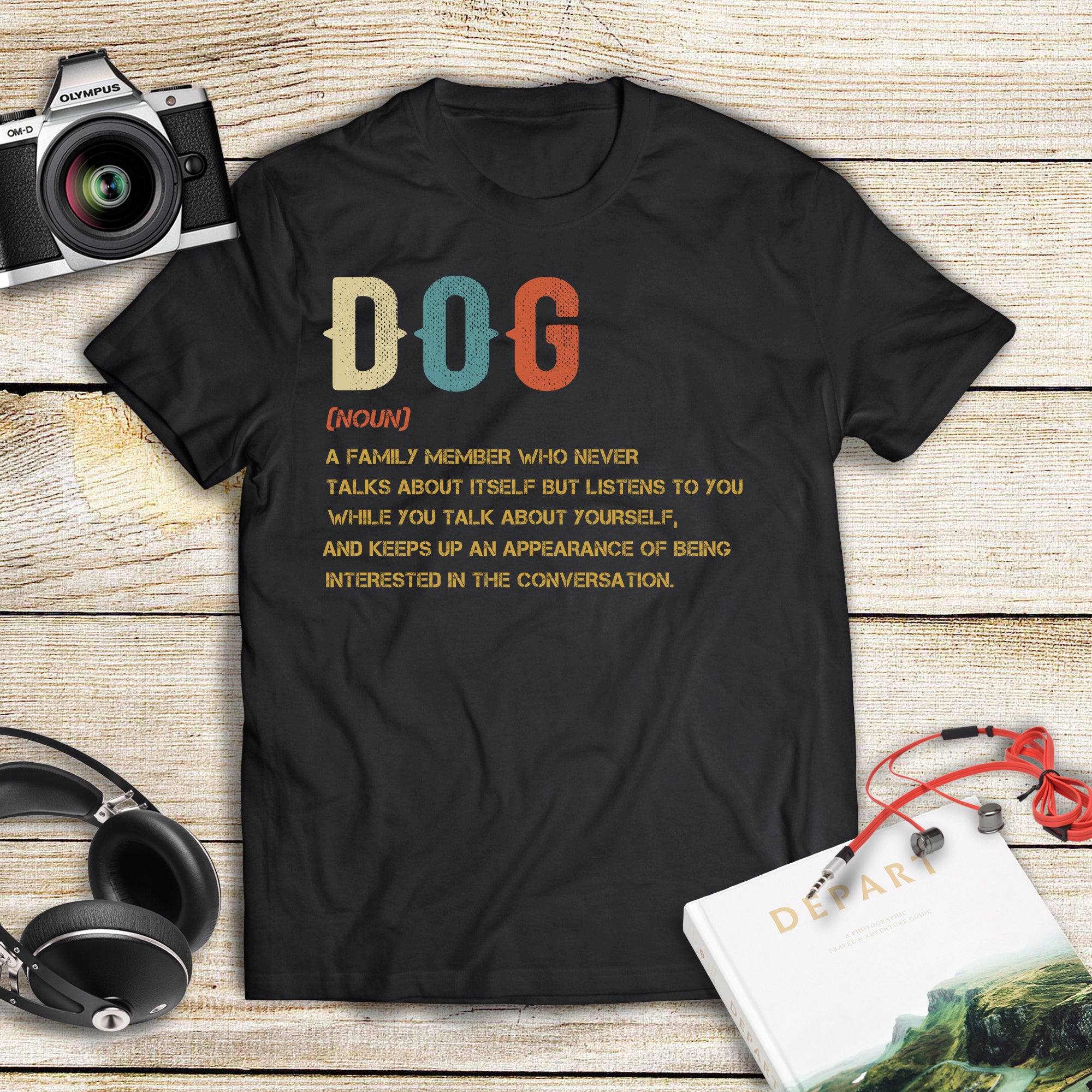 Vintage Dog Definition Gift Men Women T shirt