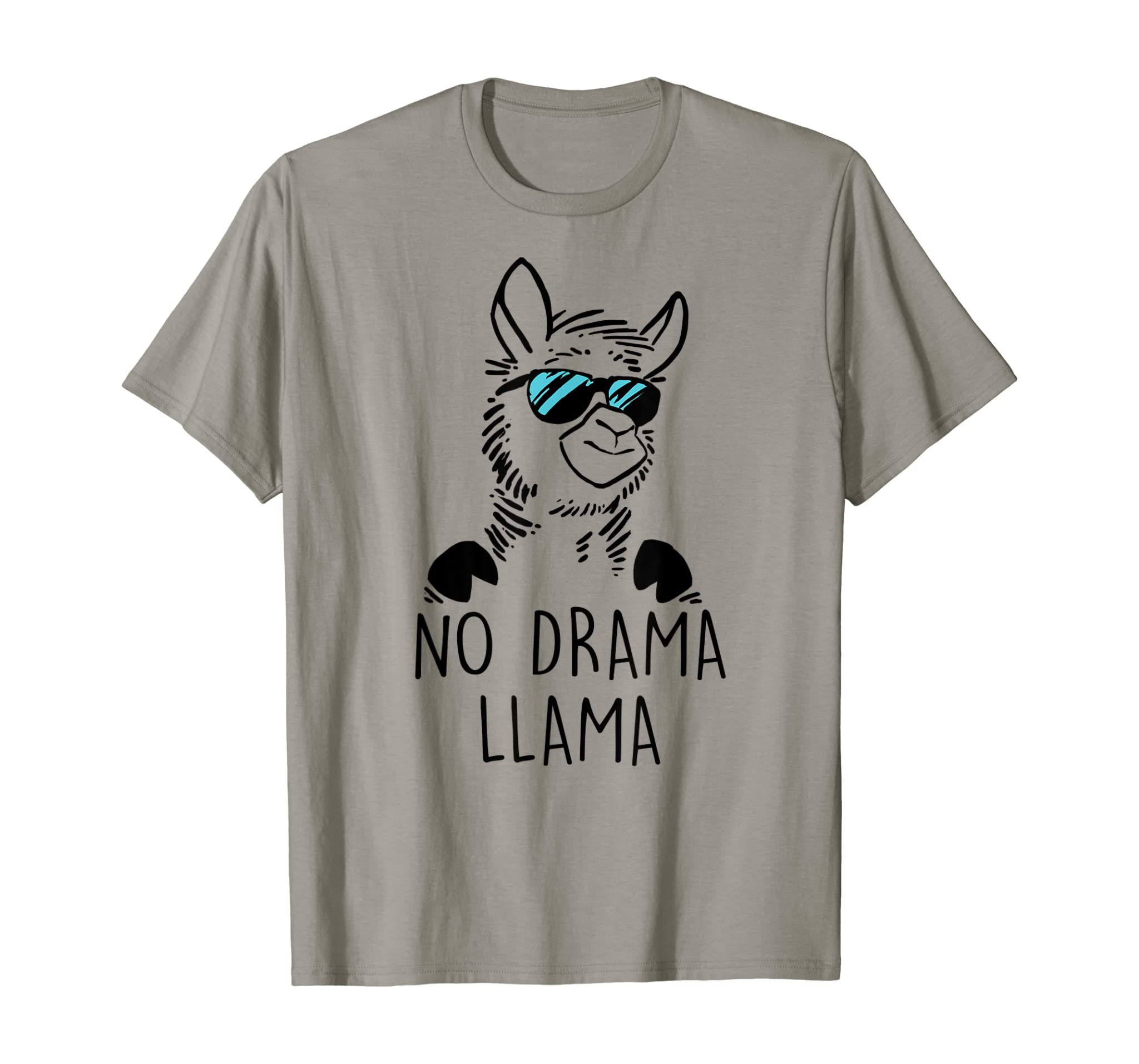 No Drama Llama Funny Lama Shirt T-Shirt