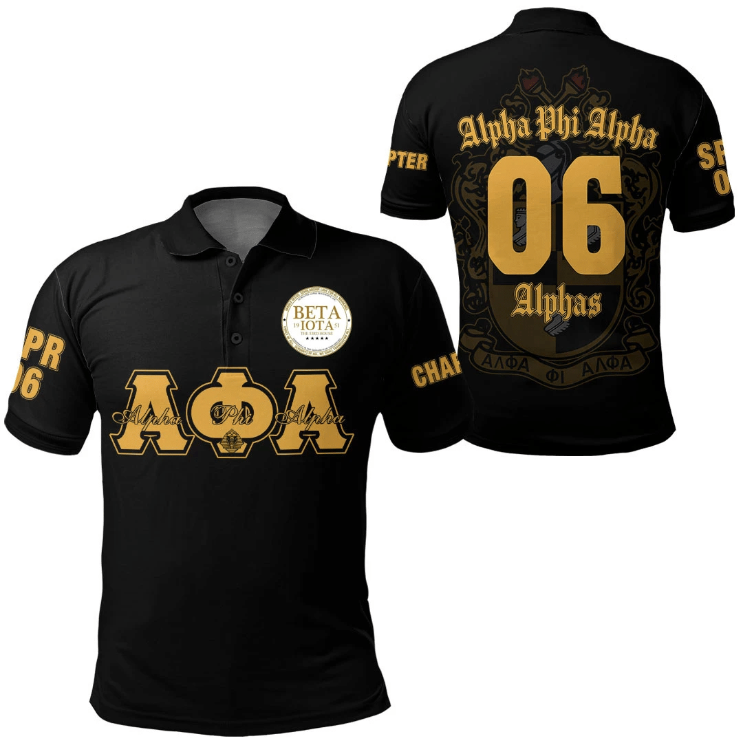 Africa Zone Polo Shirt – Alpha Phi Alpha Wssu Alphas – The Beta Iota Chapter Polo Shirt A7