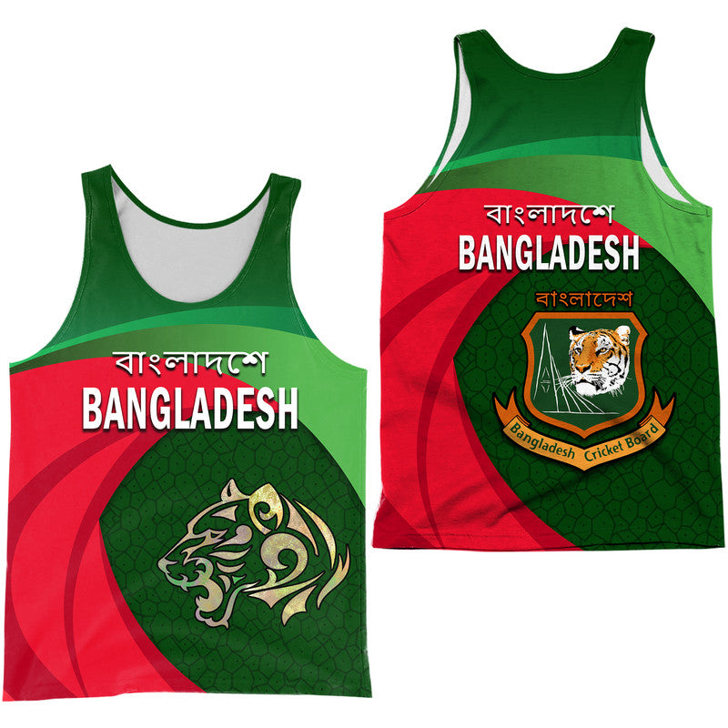 Bangladesh Cricket Team Men Tank Top Bangla Tigers Simple Lt9