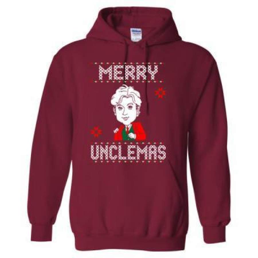 AGR Merry Unclemas Ugly Christmas Sweater – Heavy Blend™ Hooded Sweatshirt