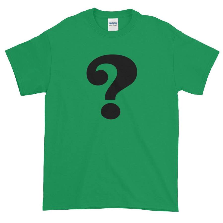 Riddler Question Mark ? Short Sleeve T-Shirt