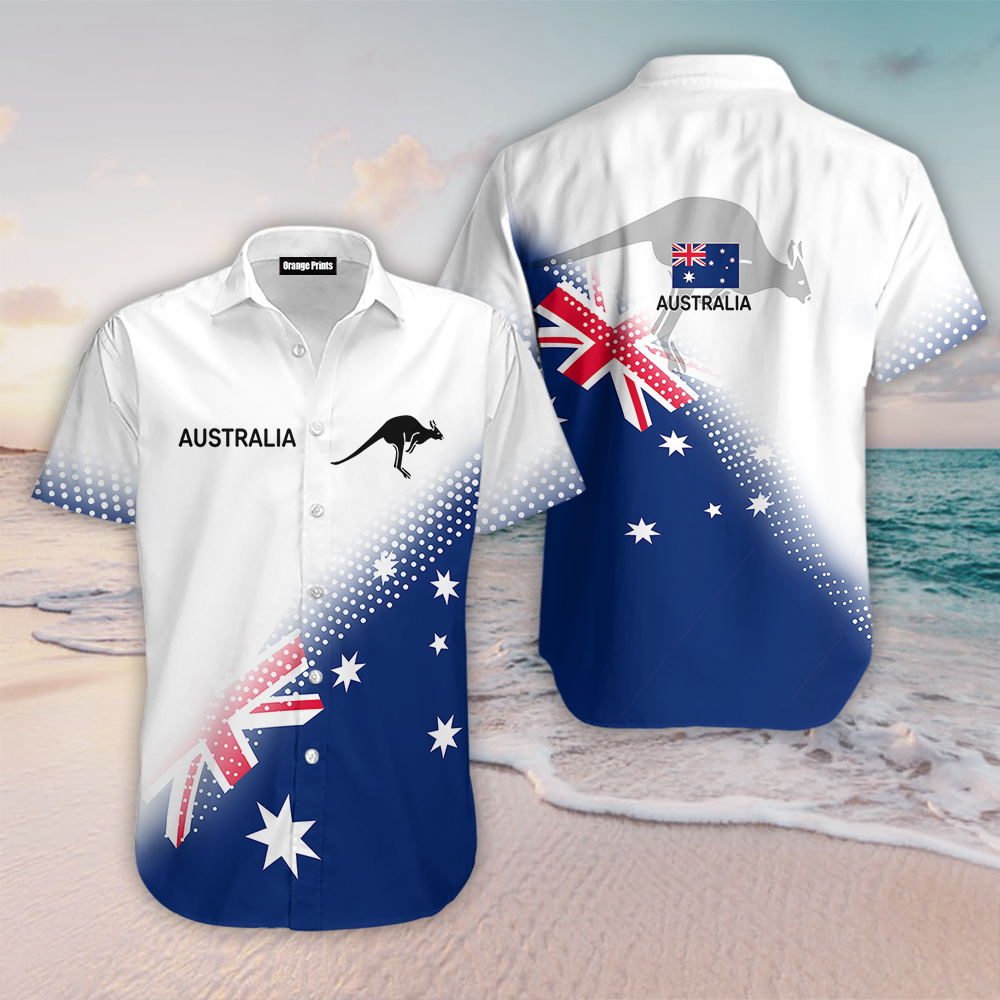 Australia Flag Hawaii Shirt For Men Women Adult Ha6913