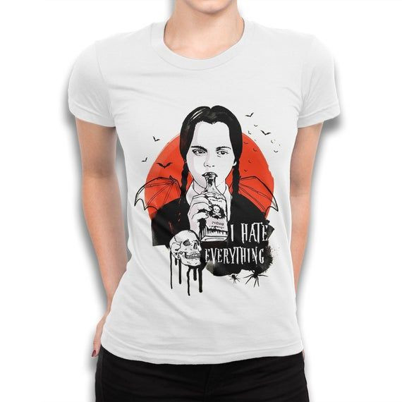 Wednesday Addams I Hate Everything Shirt Men S Women S Als Shirt