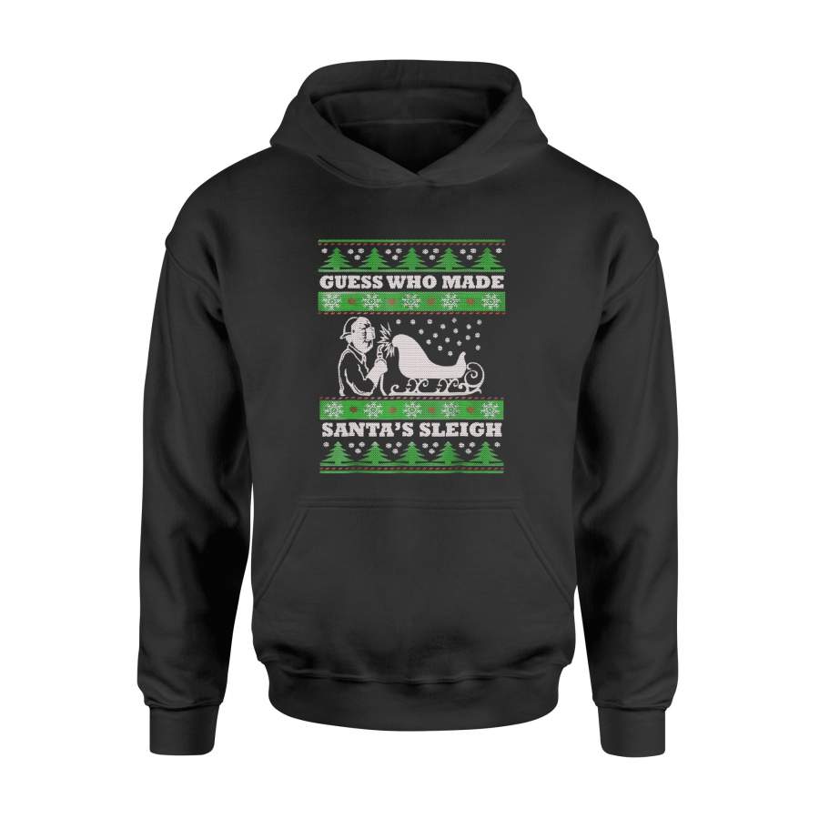 Ugly Christmas Welder Shirt funny Xmas Gift Welders T-Shirt – Standard Hoodie