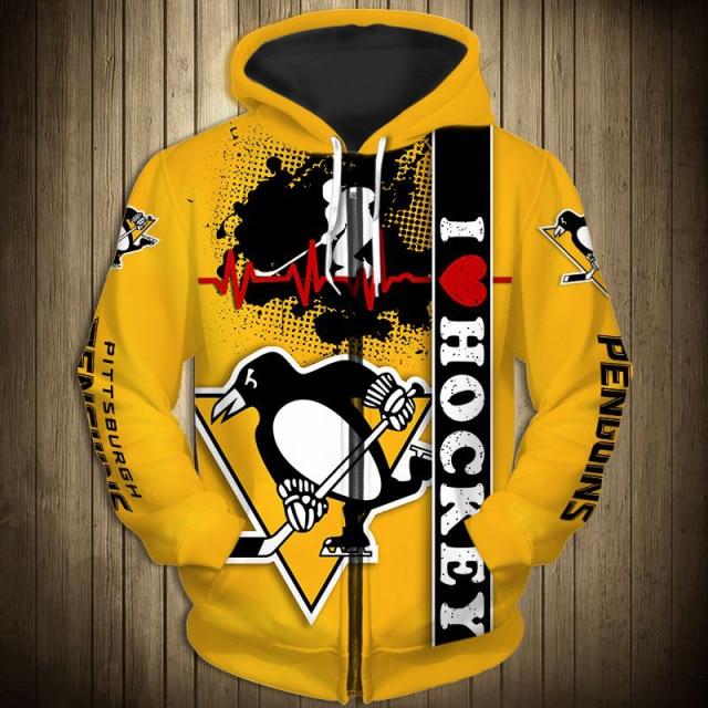 Pittsburgh Penguins Beating Curve Zipper Hoodie