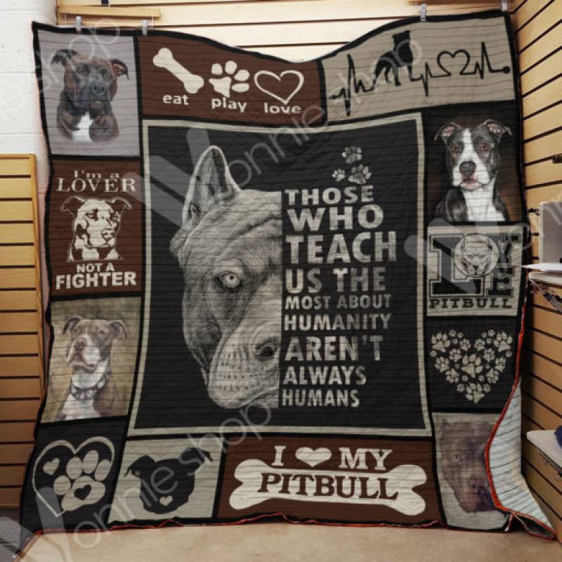 Pitbull Dog Blanket AU0203 82O34