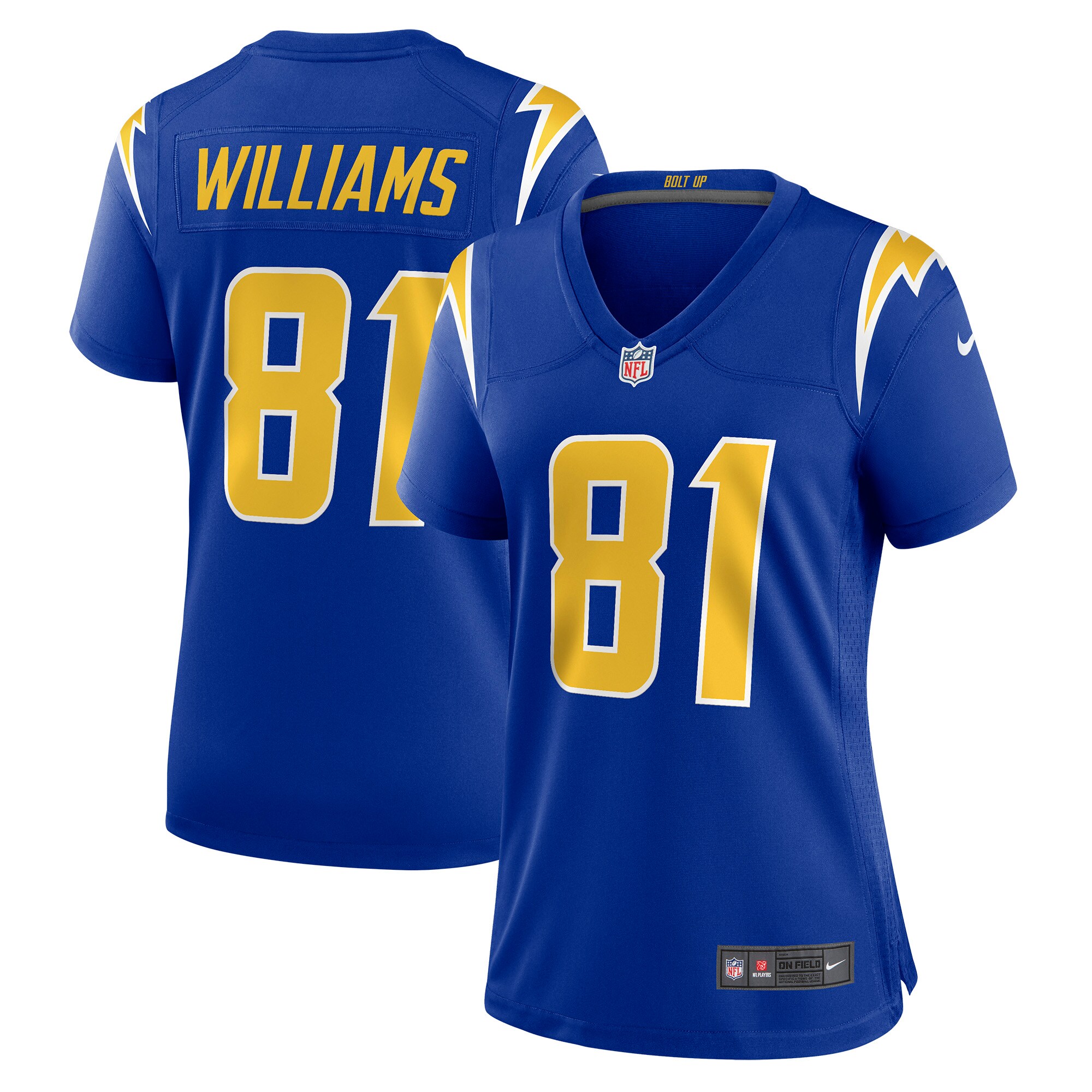 Women’s Los Angeles Chargers Mike Williams Royal Game Jersey