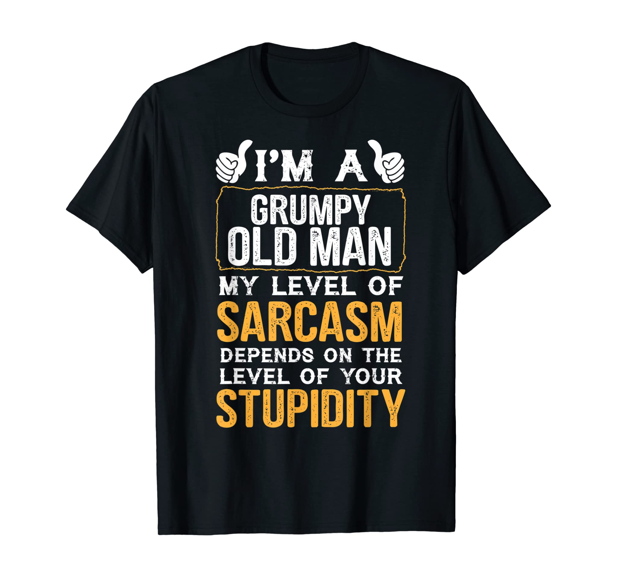 Grandpa Shirts I’m A Grumpy Old Man Tee Funny Grandpa Gifts