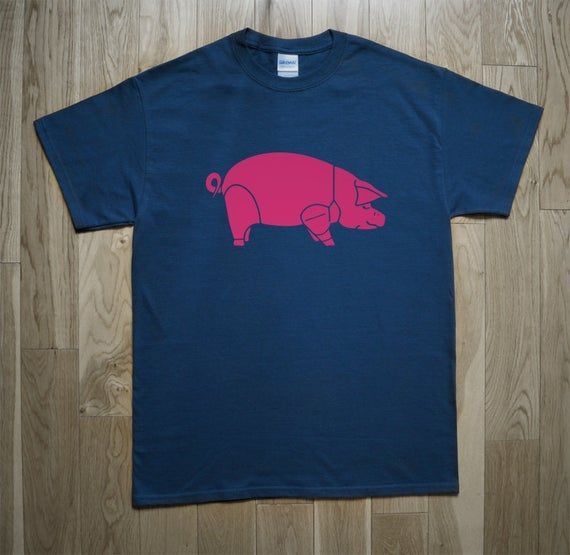 Shirt Pink Floyd David Gilmour Animals Pig Progressive Rock Shirt