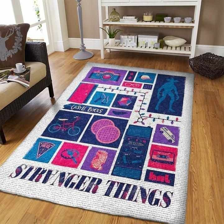 Stranger Things Art Area  Sku 1352 Rug