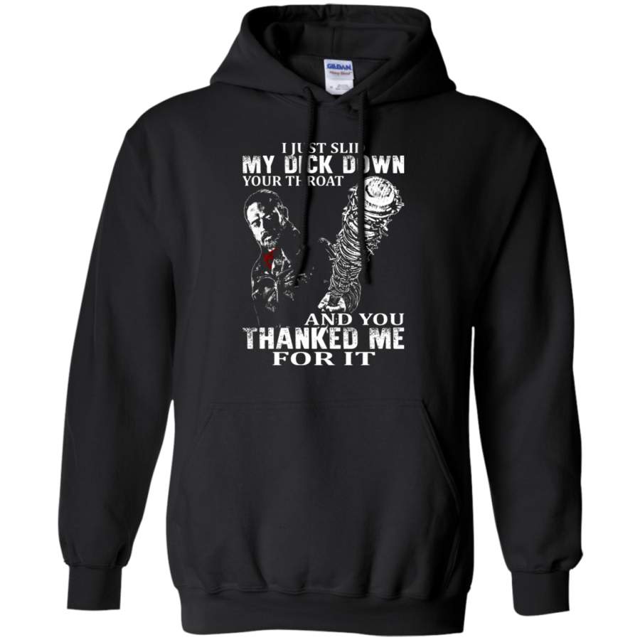 AGR I Just Slid My Dick Down Your Throat The Walking Dead Hoodie