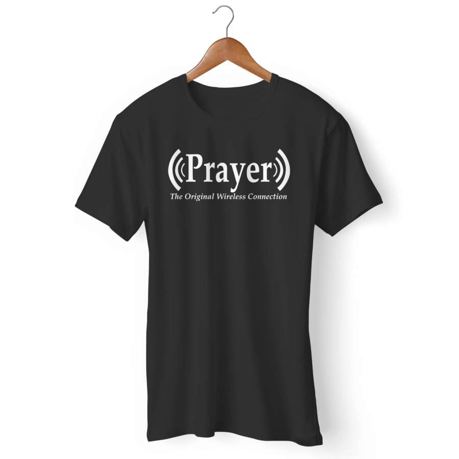 Prayer Original Wireless Connection Man’s T-Shirt