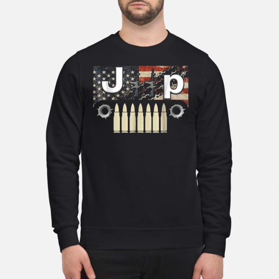 American Military Jeep Sweatshirt Sweatshirt