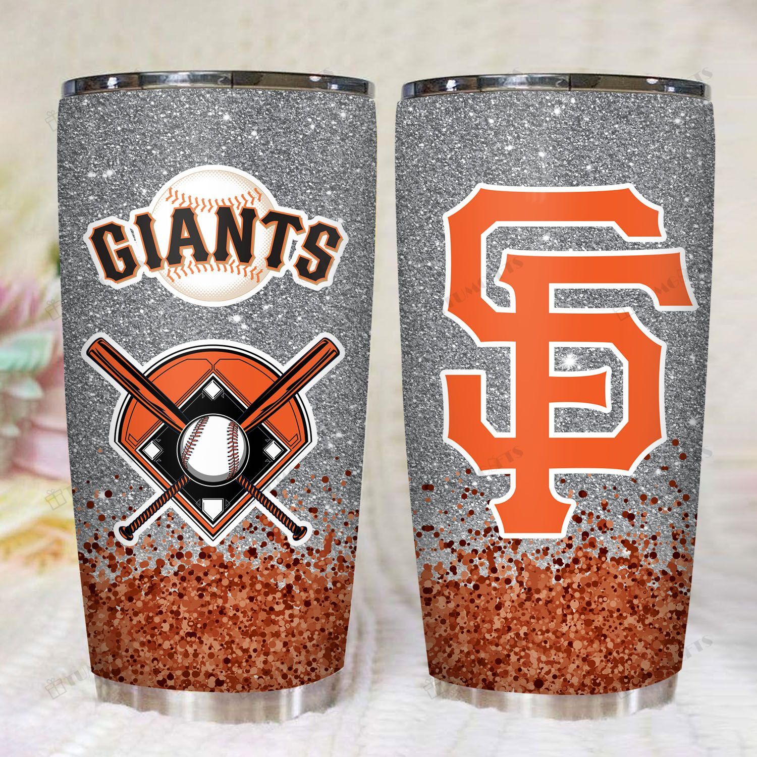 San Francisco Giants American Baseball Team 20Oz Stainless Steel Tumbler