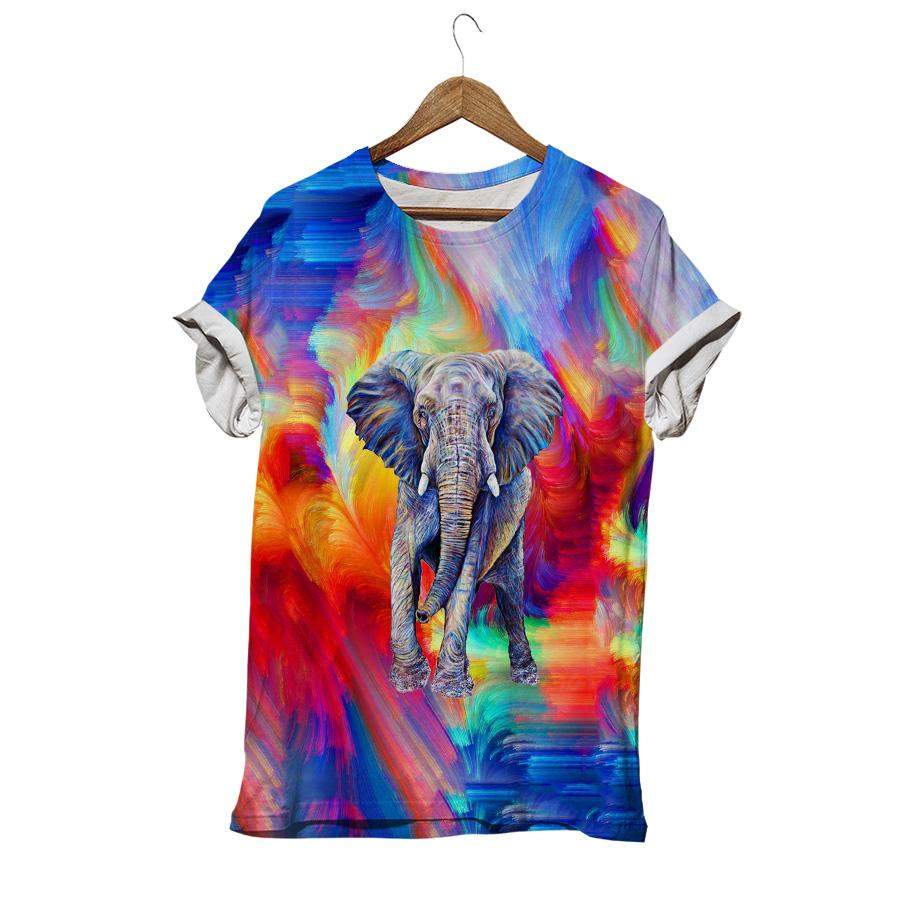 Retro Elephant T-shirt