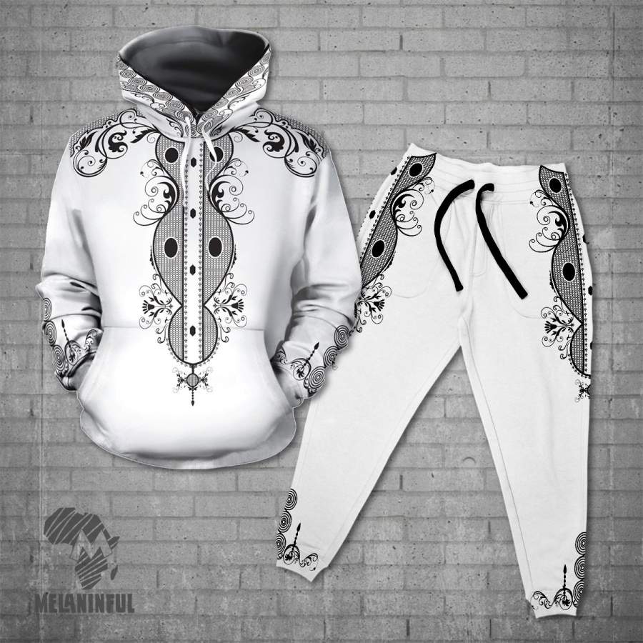 DASHIKI 14 Fleece All-over Hoodie And Joggers Set