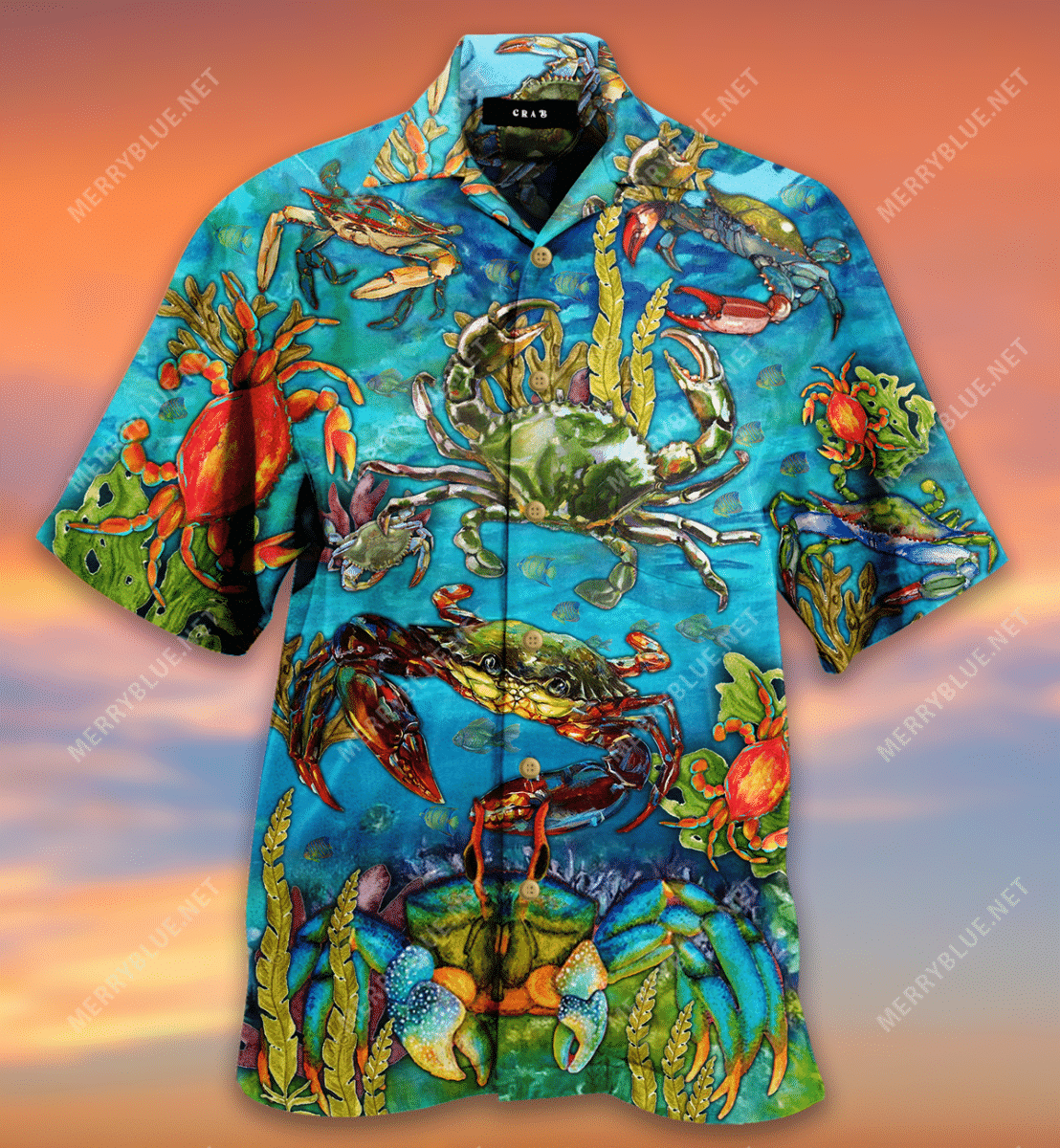 Find Life Is Better With A Crab Unisex Hawaii Shirt Ha82966