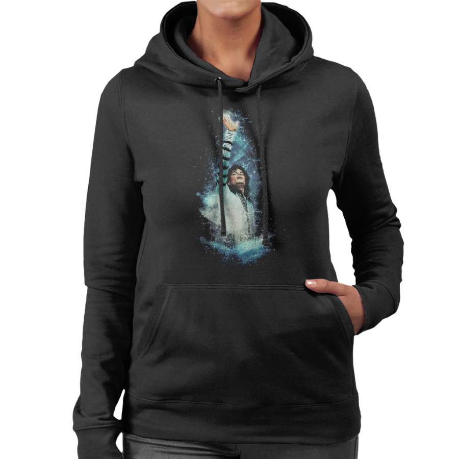Michael Jackson Bad World Tour 1988 Women’s Hooded Sweatshirt