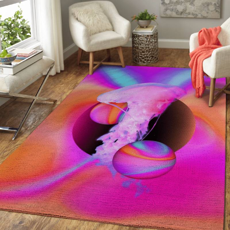 Space Fish – Animals Area Rug Carpet