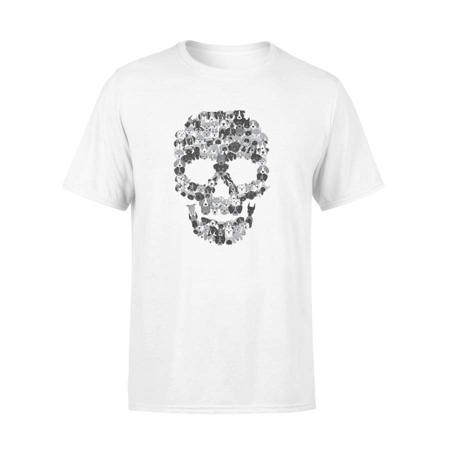 Dog Skull Creepy Puppy Skeleton Men Women Kids T-Shirt