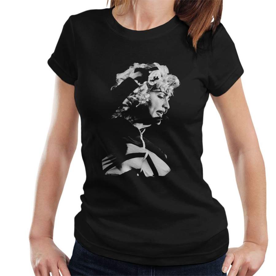 Madonna Wembley Stadium Blonde Ambition Tour 1990 Women’s T-Shirt