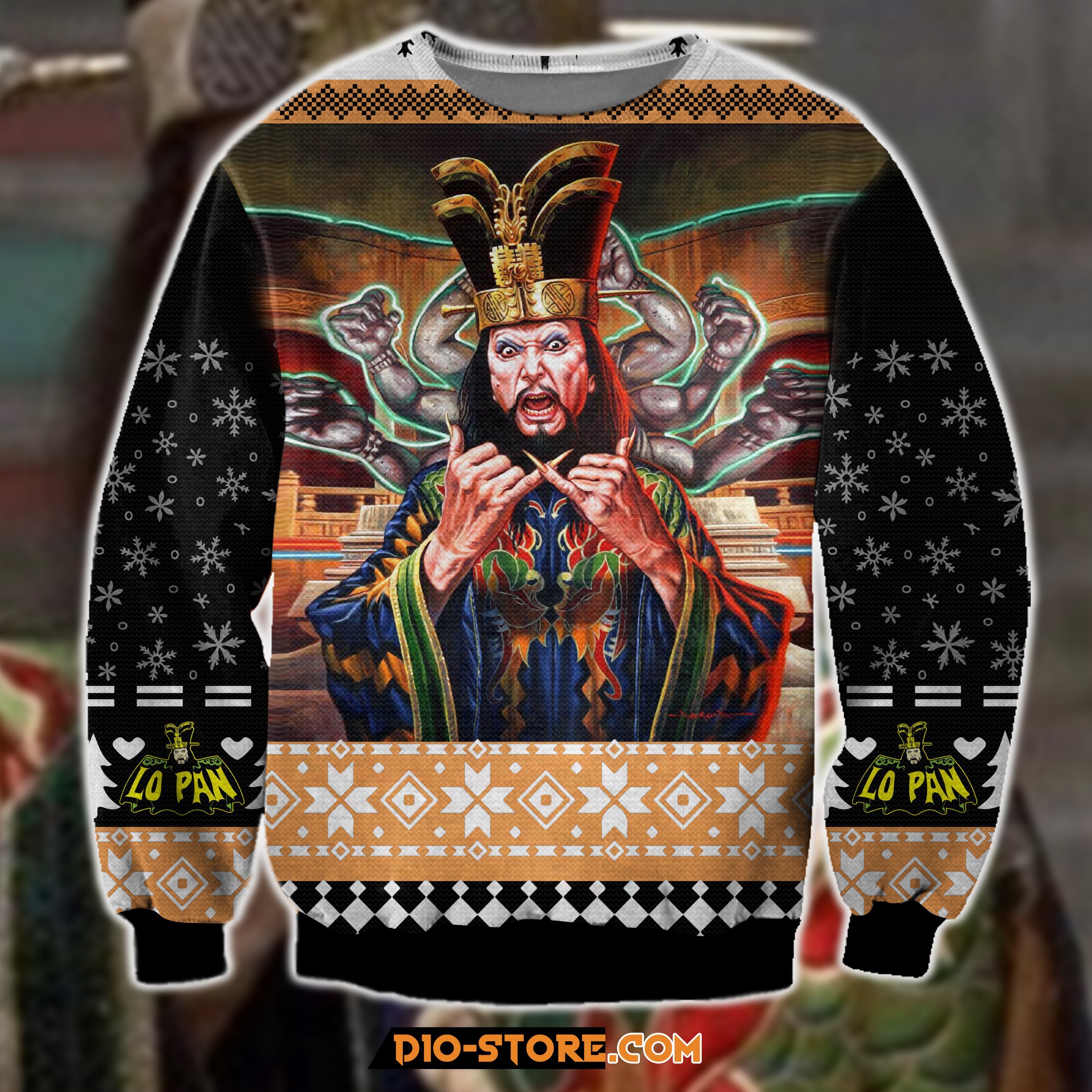 Big Trouble In Little China 3D Print Ugly Christmas Sweater Hoodie All Over Printed Cint10024