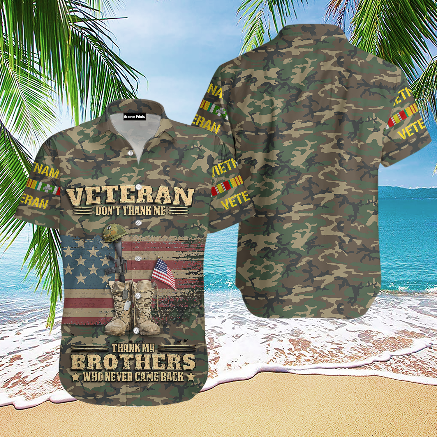 Us Army Vietnam Veteran Hawaii Shirt Ha17883