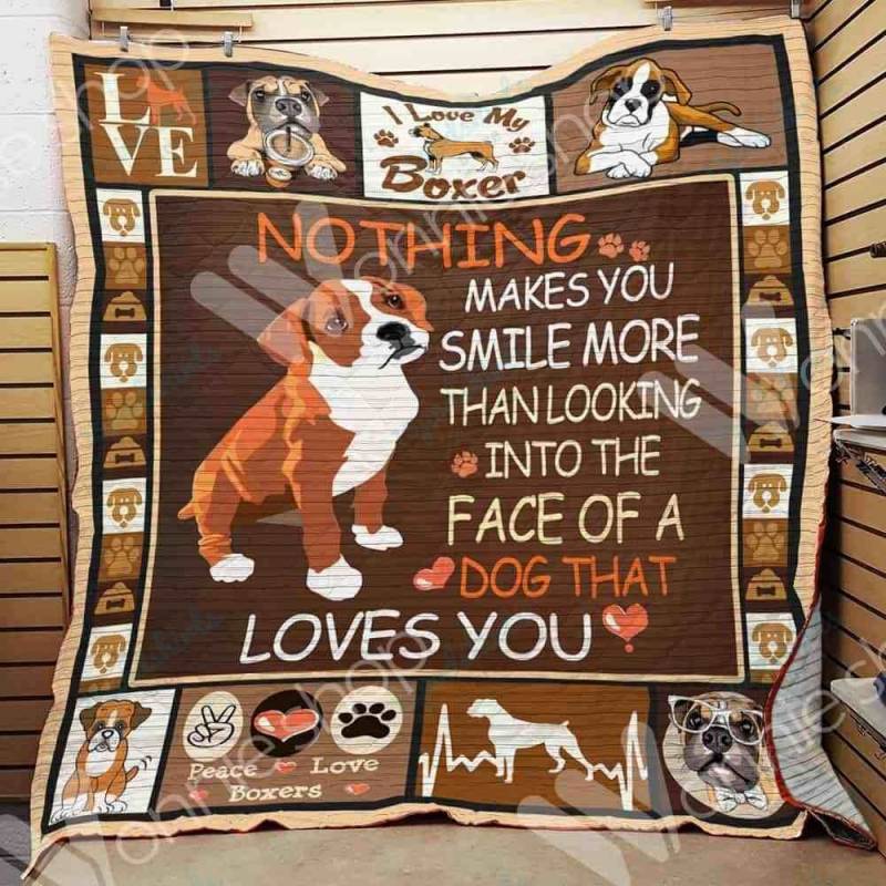 Boxer Dog Blanket OCT1501 70O50