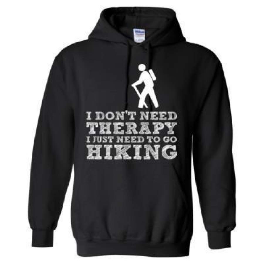 AGR I Do Not Need Therapy I Just Need To Go Hiking – Heavy Blend™ Hooded Sweatshirt