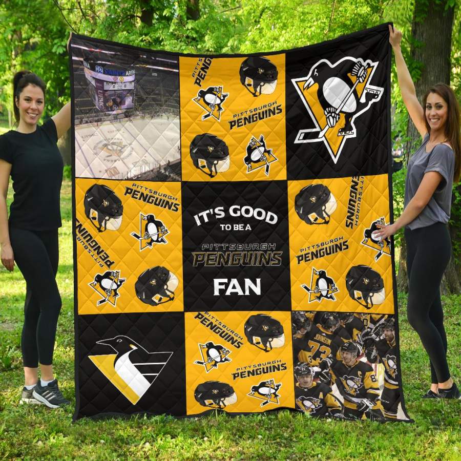 It’s Good To Be A Pittsburgh Penguins Fan Quilt