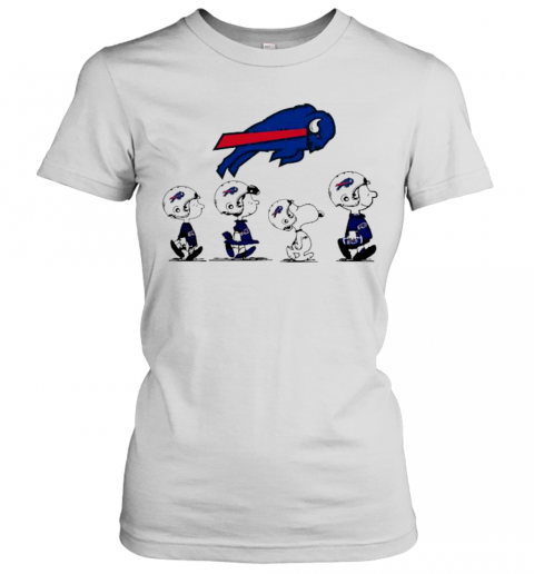 The Peanuts Buffalo Bills Women’S T-Shirt