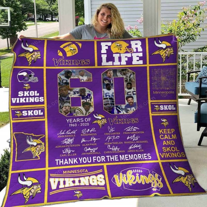 Minnesota Vikings Blanket TH0207 Quilt