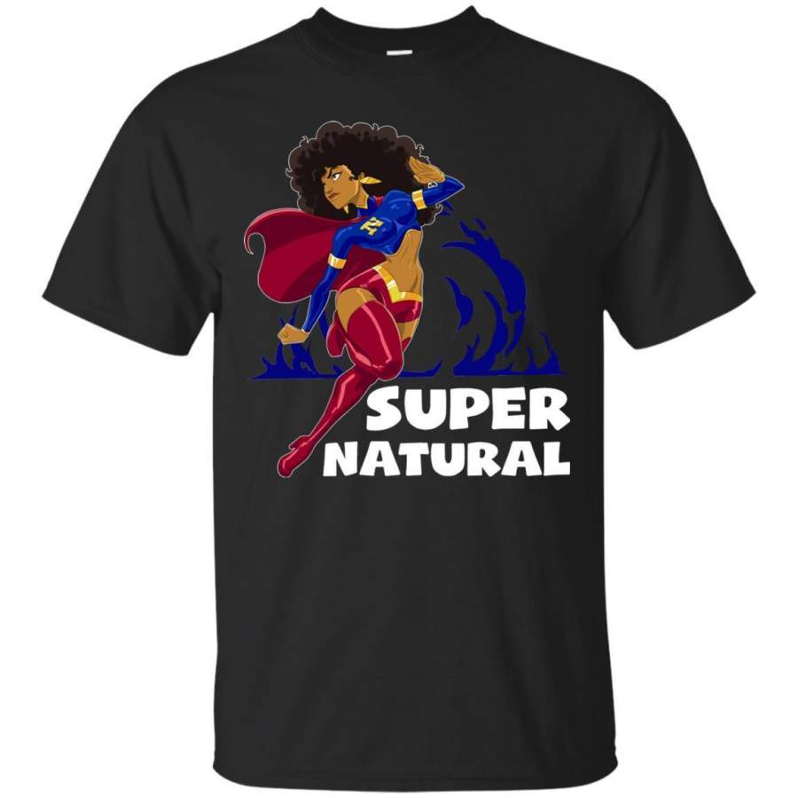 Super Natural T-Shirt For Black Queens