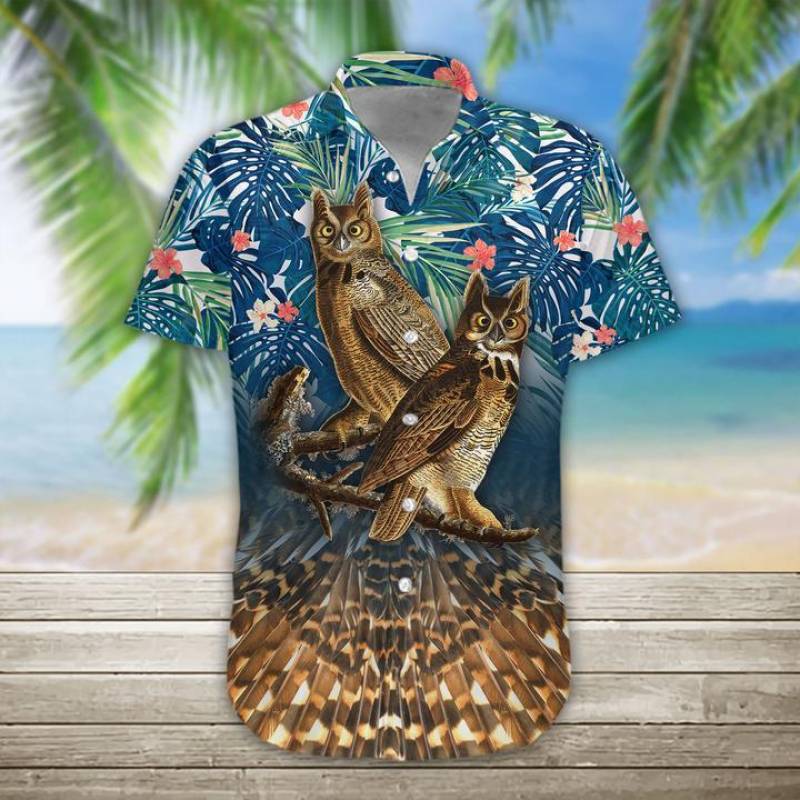 Owl Hawaii Shirt Ha71179